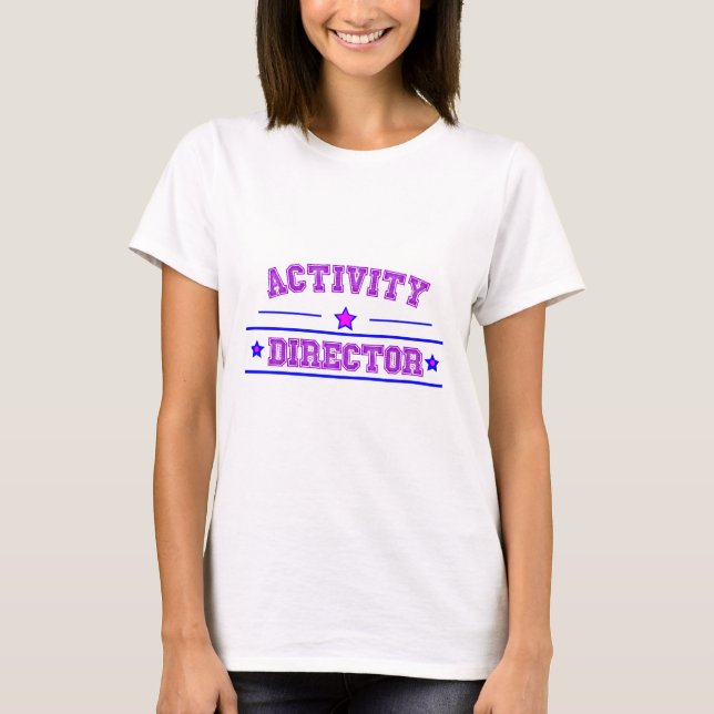 Camiseta Director Design de la actividad (Anverso)