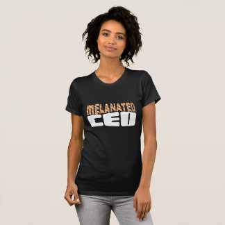 Camiseta Director ejecutivo de Melanated Black Business Pro