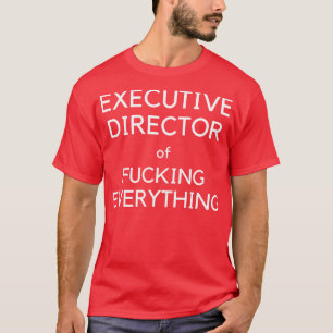 Camiseta Director Ejecutivo De Todo