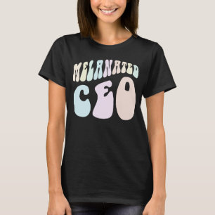 Camiseta Director Ejecutivo MELANADO Black Business Owner F