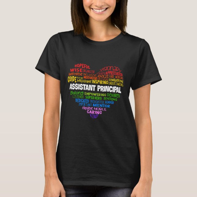 Camiseta Director instantáneo Corazón lindo De vuelta a la  (Anverso)