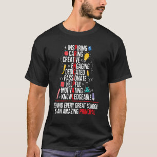 Camiseta Director principal de la escuela secundaria