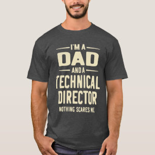 Camiseta Director Técnico Regalo Funny Job Title Profession