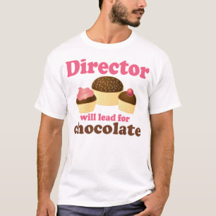 Camiseta Director Will Lead para el chocolate