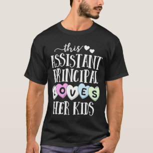 Camiseta Directora adjunta ama a su escuela infantil Valent