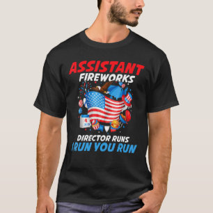 Camiseta Directora De Fuegos Artificiales 4 De Julio Mujere
