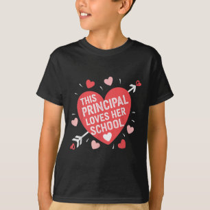 Camiseta Directora de la escuela de San Valentín L