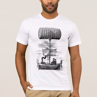 Camiseta Dirigible de Steampunk