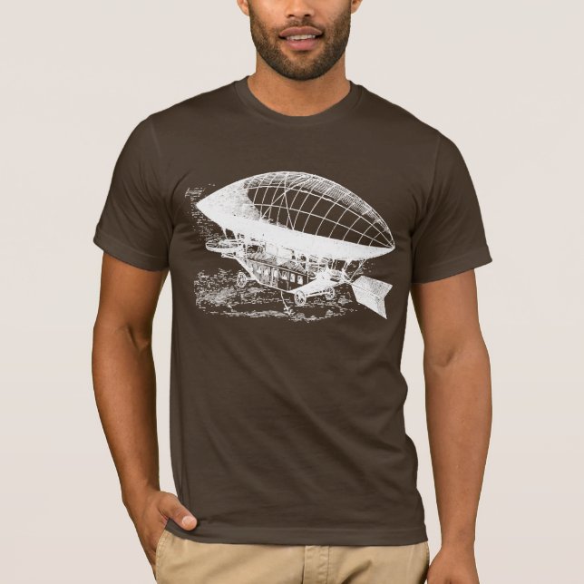 Camiseta Dirigible no rígido antiguo (Anverso)