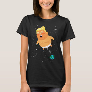 Camiseta Dirigible no rígido del espacio del bebé del