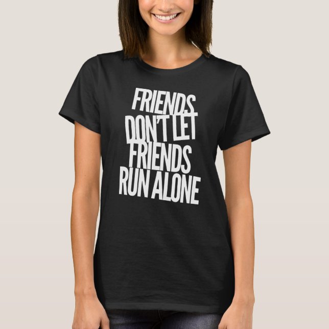 Camiseta Dirigir a Marathon Runner Friend Partner de Fitnes (Anverso)