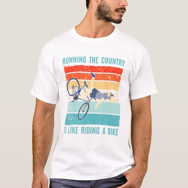 Camiseta Dirigir el país es como (Anverso)