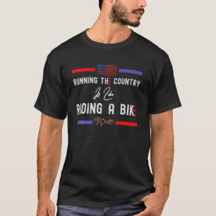 Camiseta Dirigir El País Es Como Montar En Bicicleta Gracio