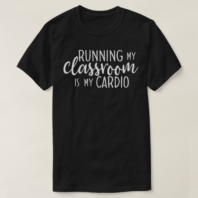Camiseta Dirigir mi aula es mi profesor de educación divert (Diseño del anverso)