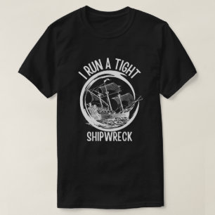 Camiseta Dirijo Un Fuego De Camisas, Dirijo Un Barco Estrec