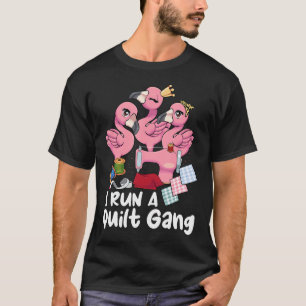 Camiseta Dirijo un grupo de quilt, equipo de costura de qui