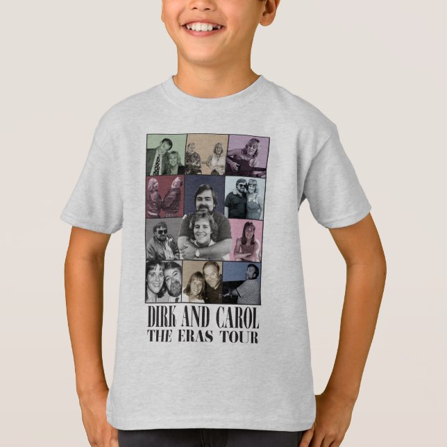 Camiseta Dirk & Carol Eras Celebración Tee de los niños - G (Anverso)