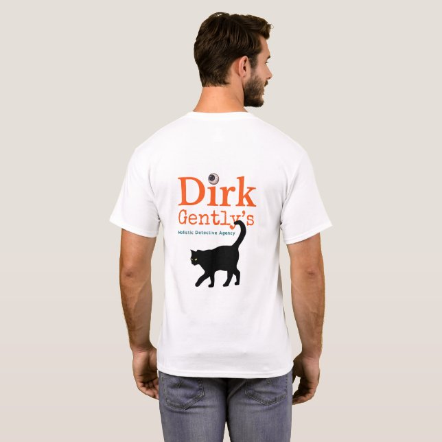 Camiseta Dirk Gently Holstic Detective Agency Fan T-Shirt (Reverso completo)