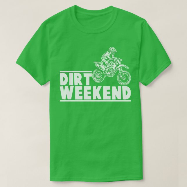 Camiseta Dirt Bike (Diseño del anverso)