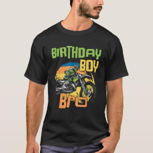 Camiseta Dirt Bike Birthday Brother Fiesta Motocross MX Bir