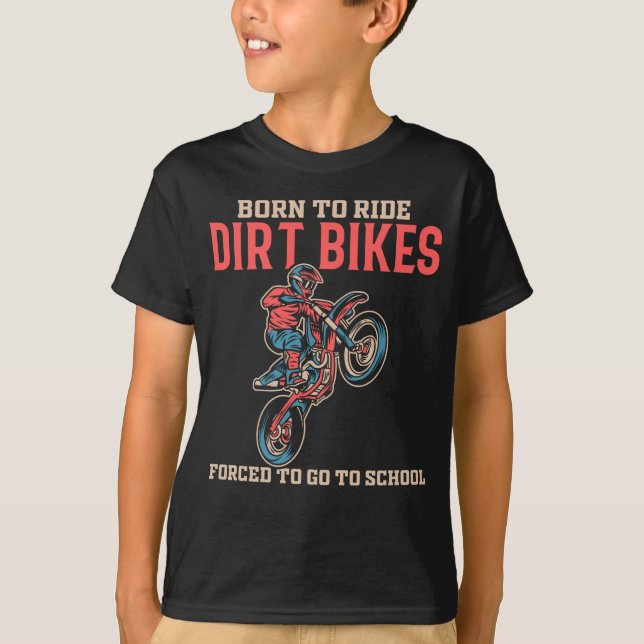 Camiseta Dirt Bike Boy Motocross Lover (Anverso)