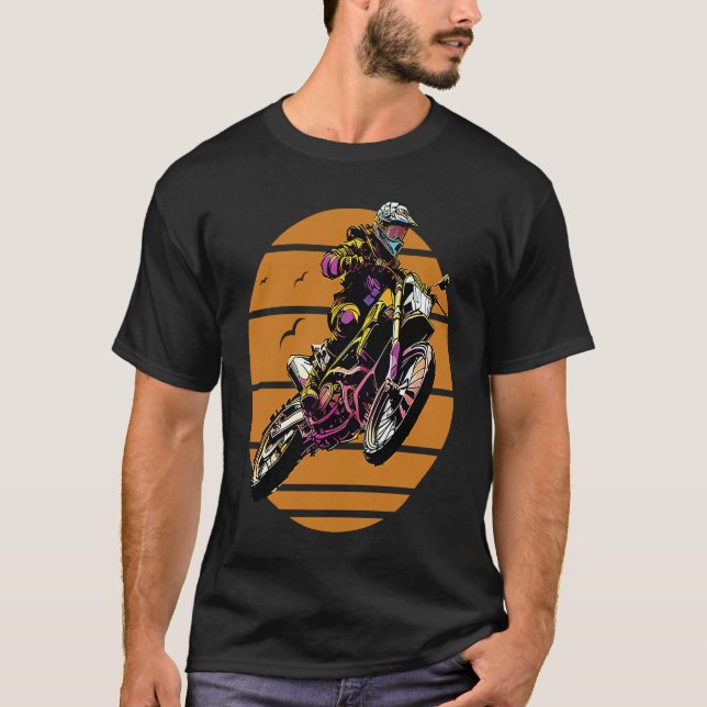 Camiseta Dirt Bike Motocross  1 (Anverso)