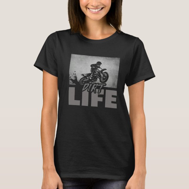 Camiseta Dirt Bike Motocross Apparel  Dirt Bike Motocross (Anverso)