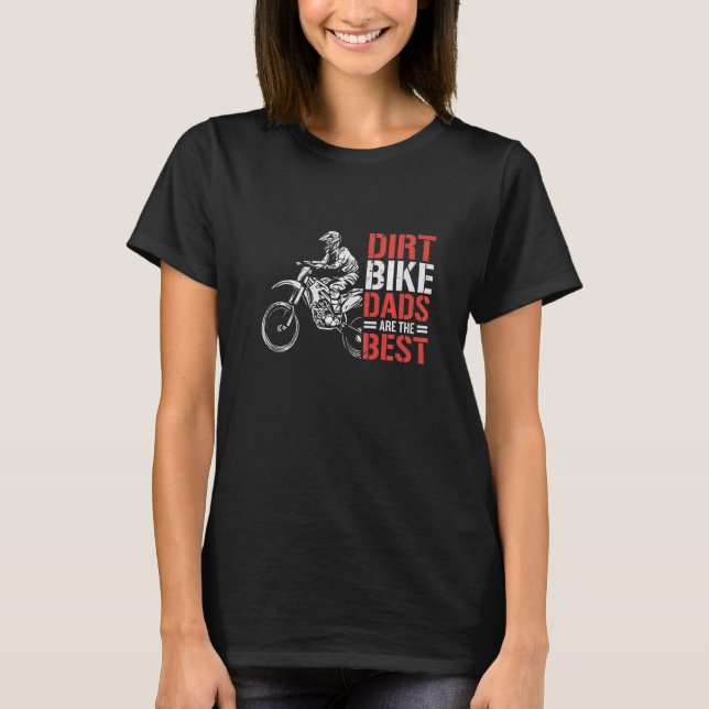 Camiseta Dirt Bike Motorcycle Dirtbike Papa Dirtbikes Moto (Anverso)