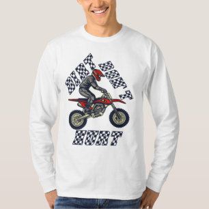 Camiseta Dirt Don't Hurt, Motocross Rider