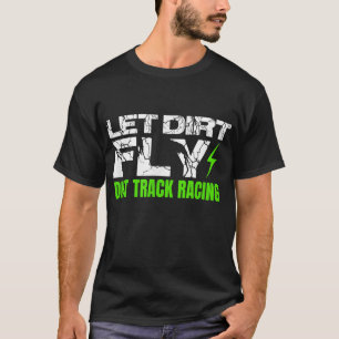 Camiseta Dirt Track Carreras Cita Sprint Car Rally Dirt Bik