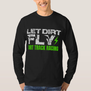 Camiseta Dirt Track Carreras Cita Sprint Car Rally Dirt Bik