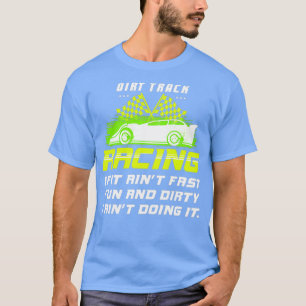 Camiseta DIRT TRACK CARRERAS SPRINT CAR Rápido Diversión Y