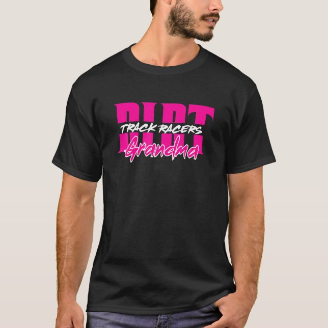 Camiseta Dirt Track Racing Racers Grandma Sprint Car Racing (Anverso)