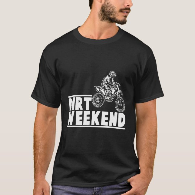 Camiseta Dirt Weekend Dirt Bike (Anverso)