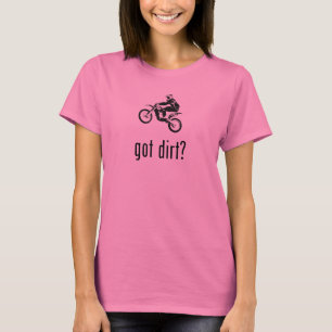Camiseta Dirtbike conseguido de la bici de la suciedad