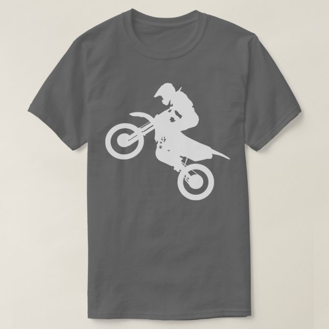 Camiseta Dirtbike Dirt Dirke Bike Jump Stunt 1 (Diseño del anverso)