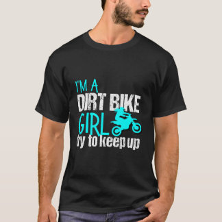 Camiseta Dirtbike Hoodie Para Mujeres Chicas Funny Motorcro