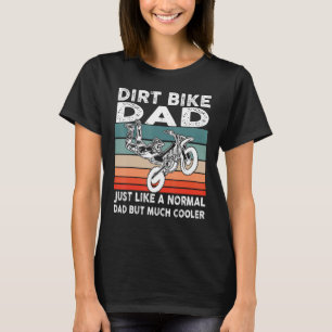 Camiseta Dirtbike Motocross Dirt Dirt dad de moto MX Vintag
