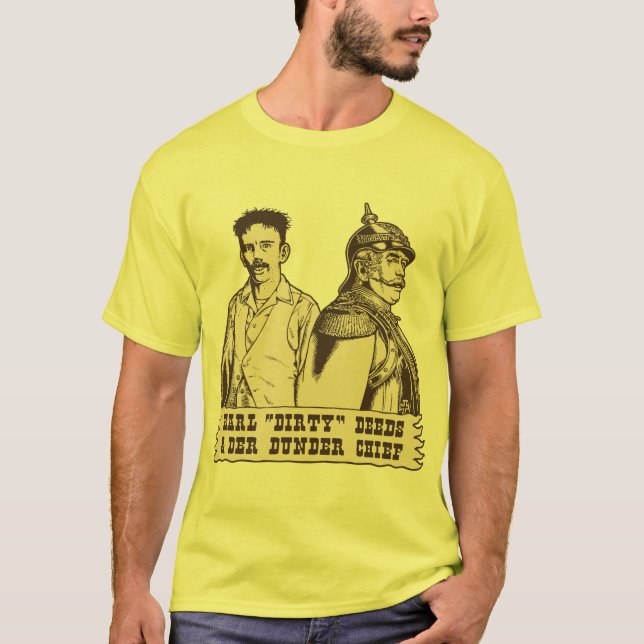 Camiseta Dirty Deeds & Der Dunder Chief (Anverso)