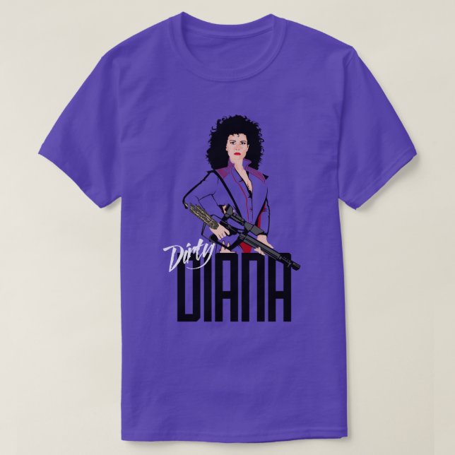 Camiseta Dirty Diana (Diseño del anverso)