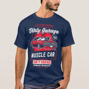 Camiseta Dirty Garage Motorcycle Motocross Biking Dirt