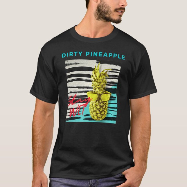 CAMISETA DIRTY PINEAPPLE RETRO (Anverso)
