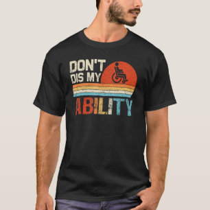 Camiseta Disa de Handicap para usuarios de sillas de ruedas