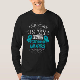 Camiseta Disautonomía Awareness Mes Cinta turquesa Mujeres