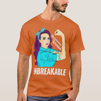 Camiseta Disautonomía Conciencia Guerrero Apoyo inquebranta
