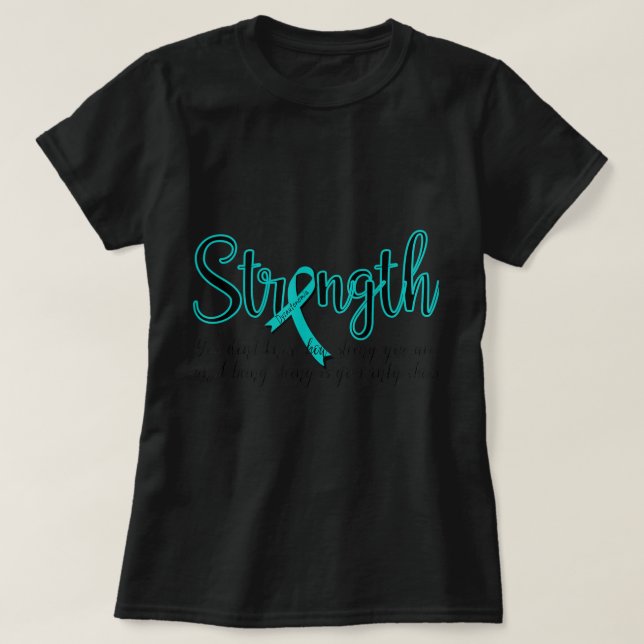 Camiseta Disautonomía Conciencia Mes de la fuerza del guerr (Diseño del anverso)