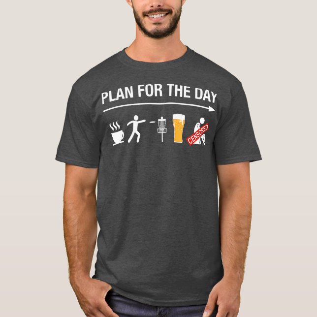 Camiseta Disc Golf Basket Frisbee Golfing Frolf Coffee (Anverso)