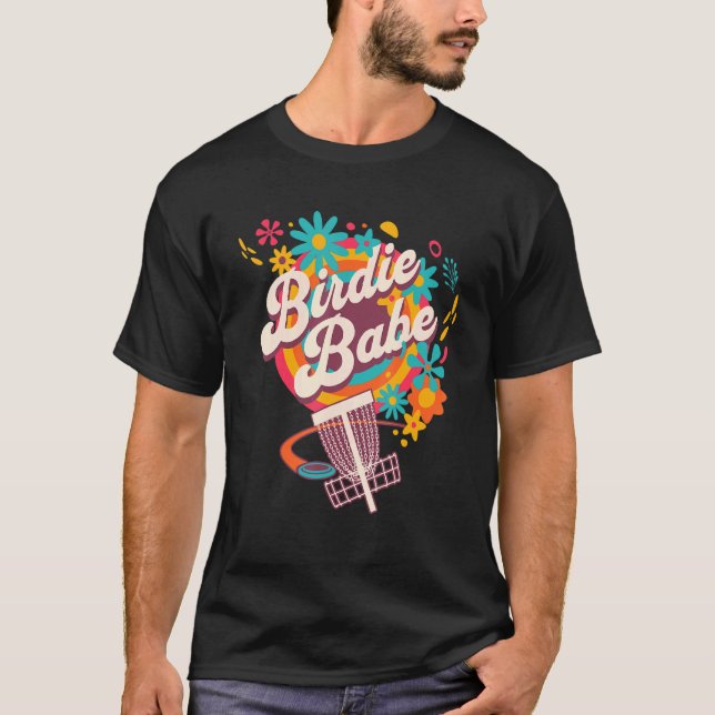 Camiseta Disc Golf   Cute Birdie Babe I (Anverso)