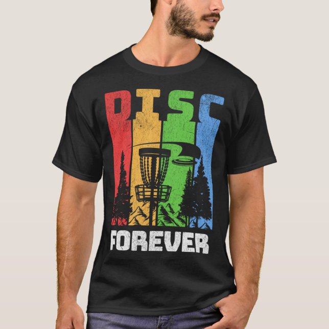Camiseta Disc Golf Disc Forever (Anverso)