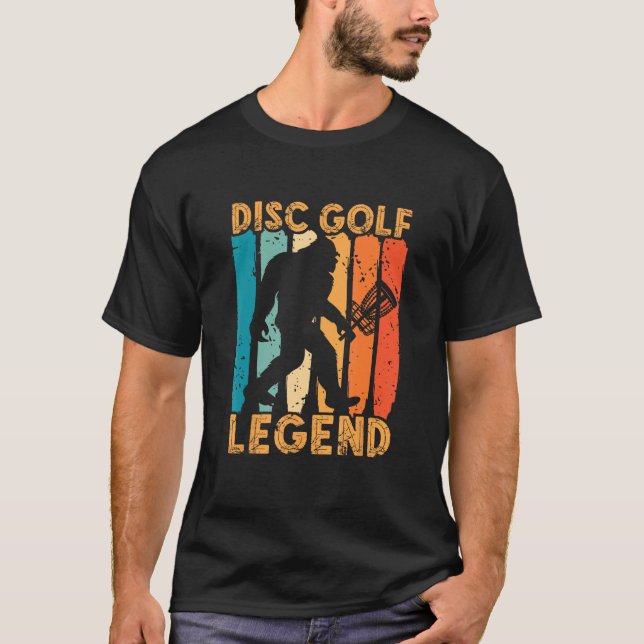 Camiseta Disc Golf Legend Retro Frisbee Golf Frolf Flying D (Anverso)